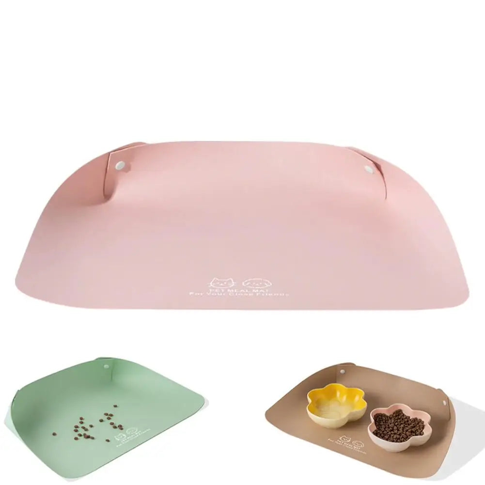 Premium Waterproof Pet Feeding Mat - Anti-Spill & Non-Slip