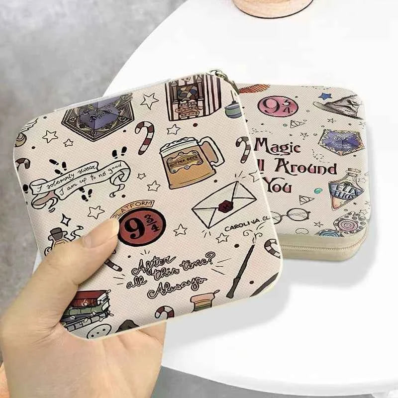 Compact Mini Jewelry Storage Box - Portable Travel Organizer