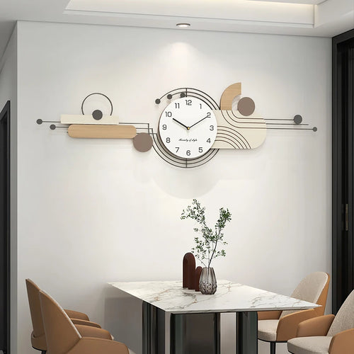 Elegant Modern Silent Wall Clock - Non-Ticking Home Decor