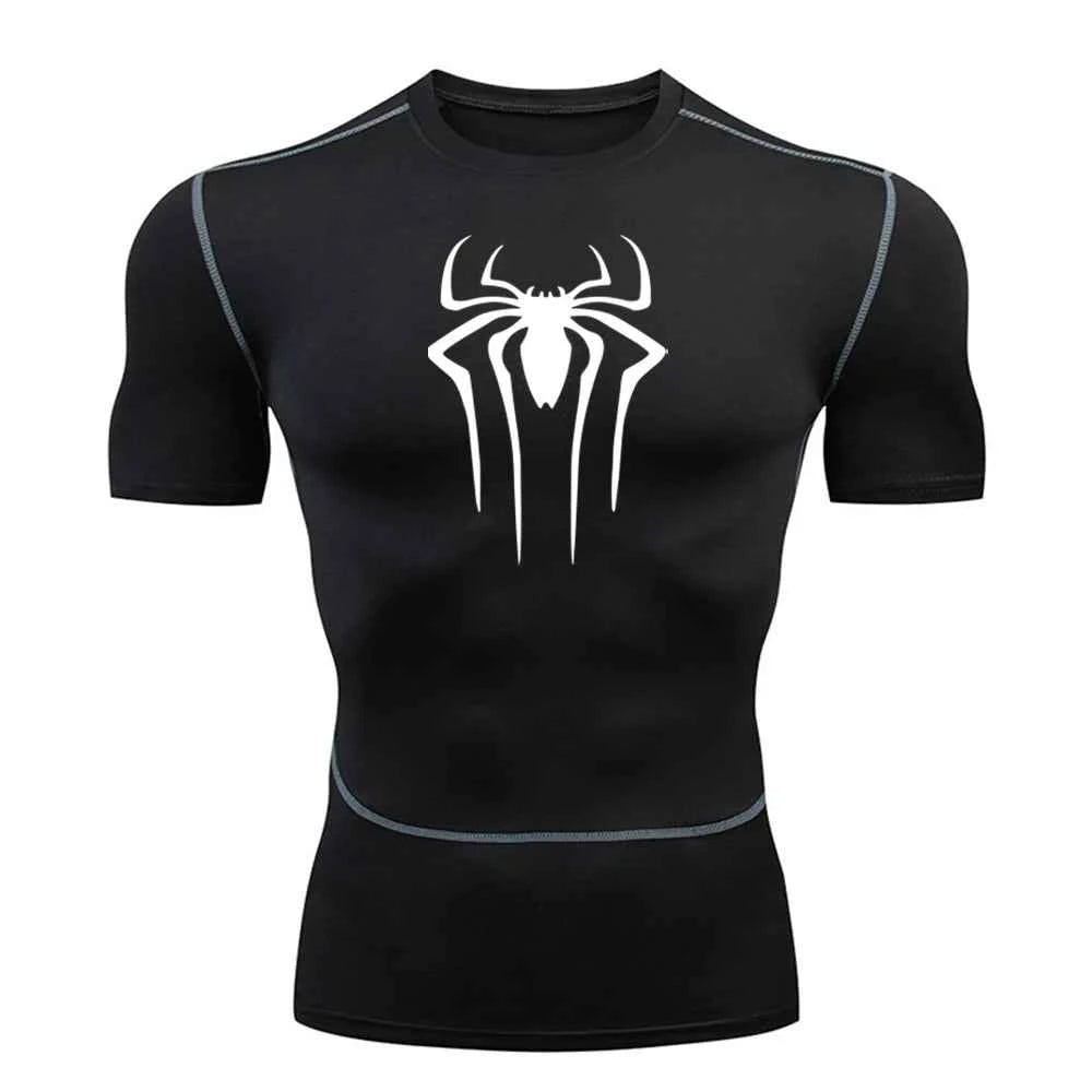 Premium Men's Compression Shirt - Quick-Drying Gym & Running Jersey