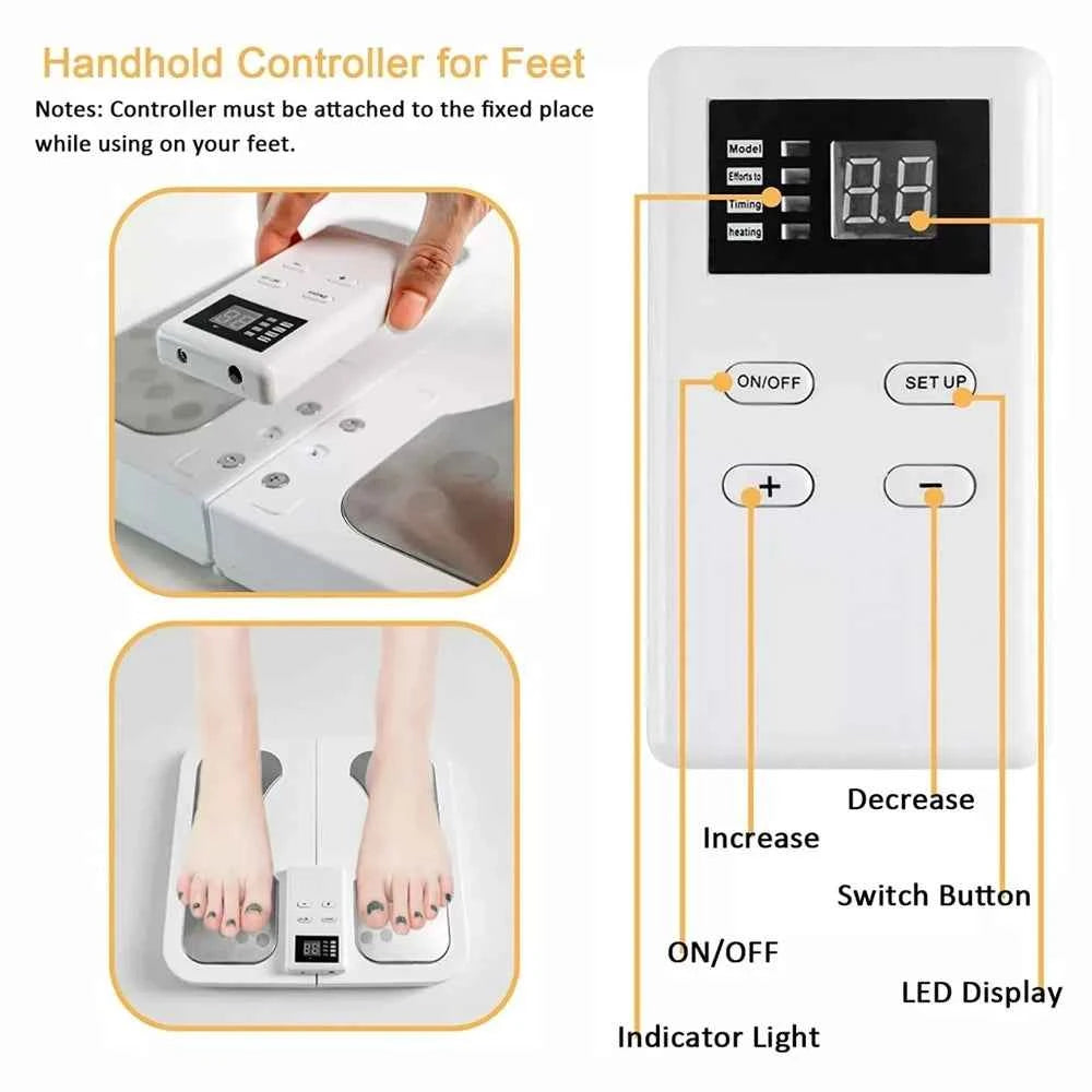 Premium EMS Foot Massager for Circulation & Relief
