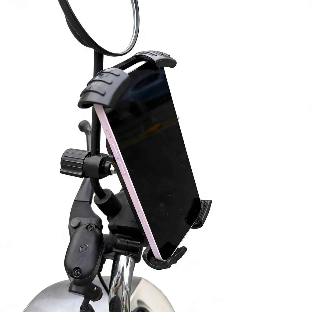 Tulique Premium Bike Phone Mount - Secure Rotating Navigation Holder
