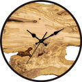 Elegant Modern Wall Clock Calendar - Mute & Luxurious