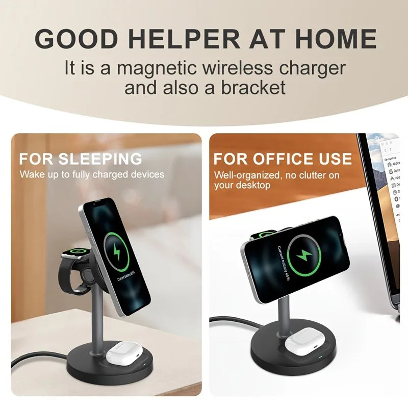Premium Magnetic Wireless Charger Stand