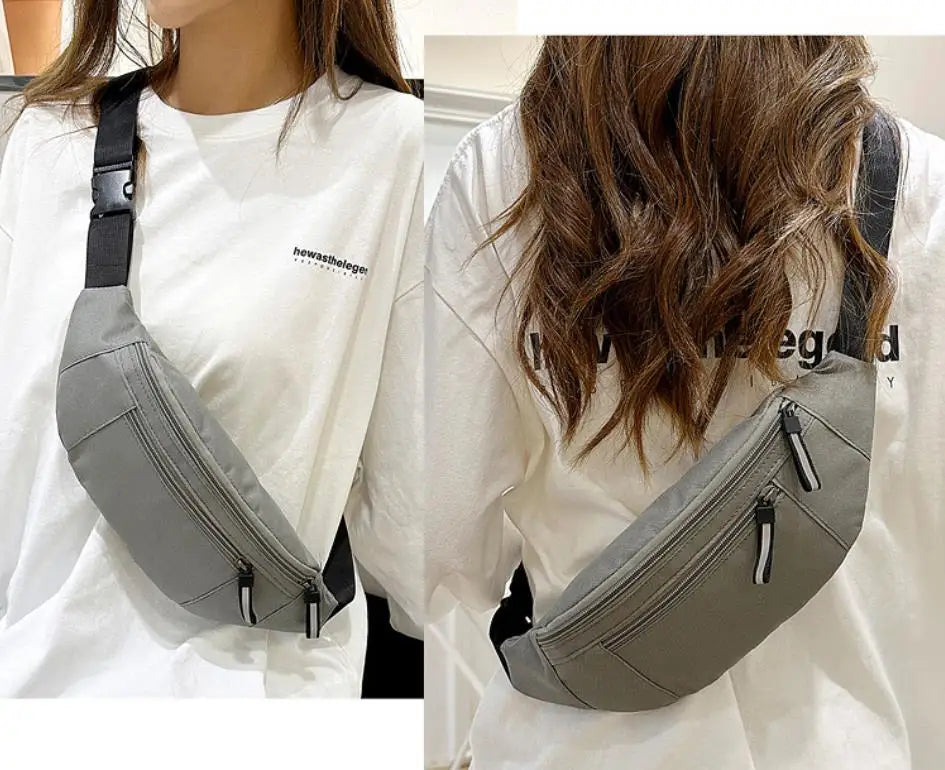 Premium Sports Fanny Pack - Hands-Free Travel & Workout