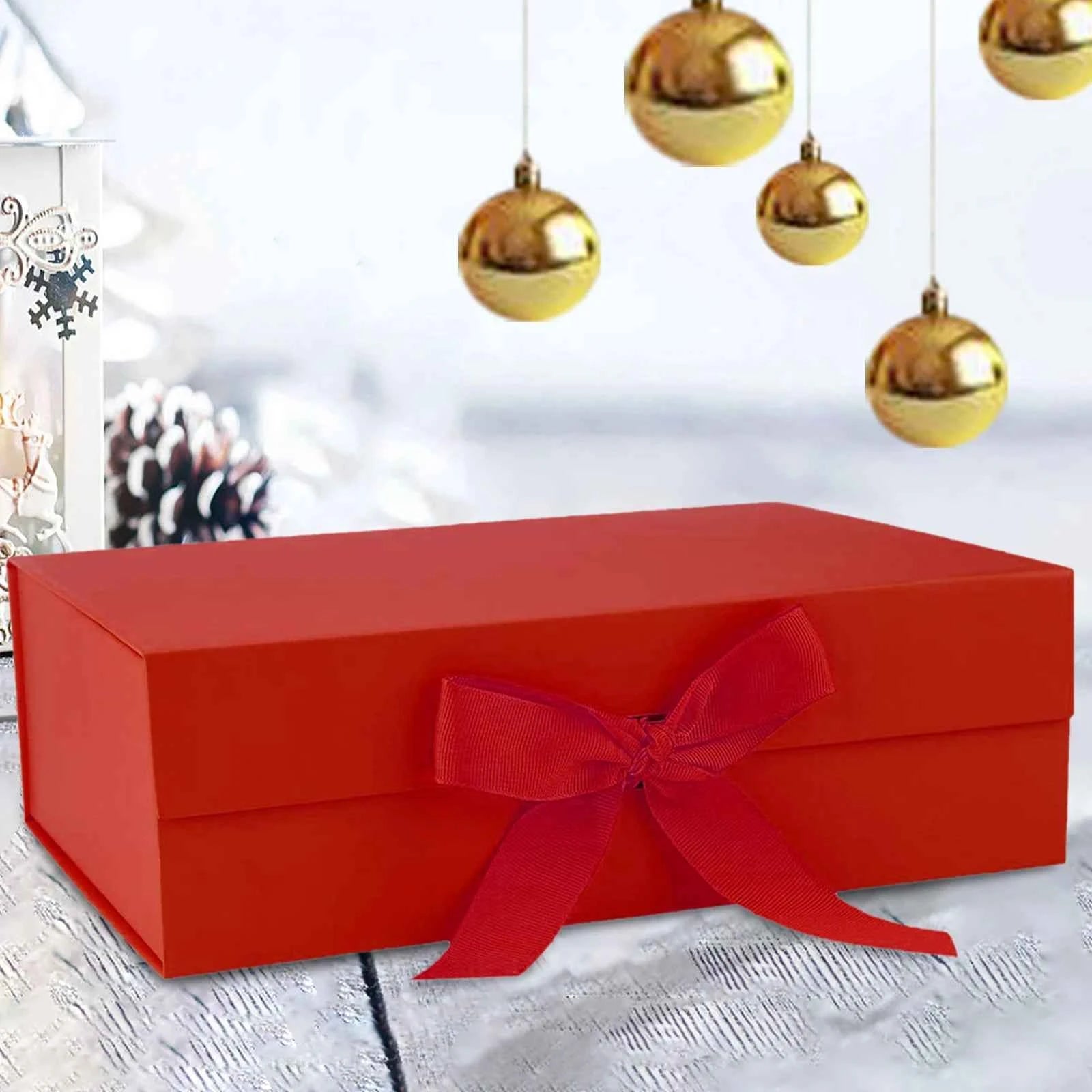 Gift Box with Ribbon Proposal Gift Boxes Reusable Large Storage Box for Birthday Party Valentine'S Wedding Engagement Party
