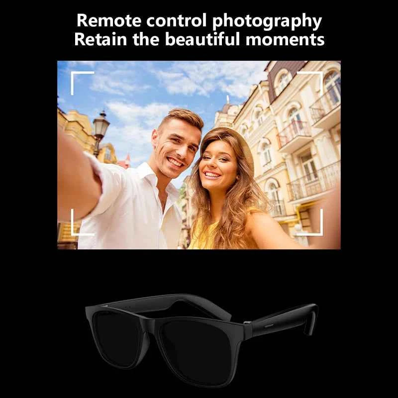Smart Wireless Bluetooth Glasses - HD Camera & Voice Assistant