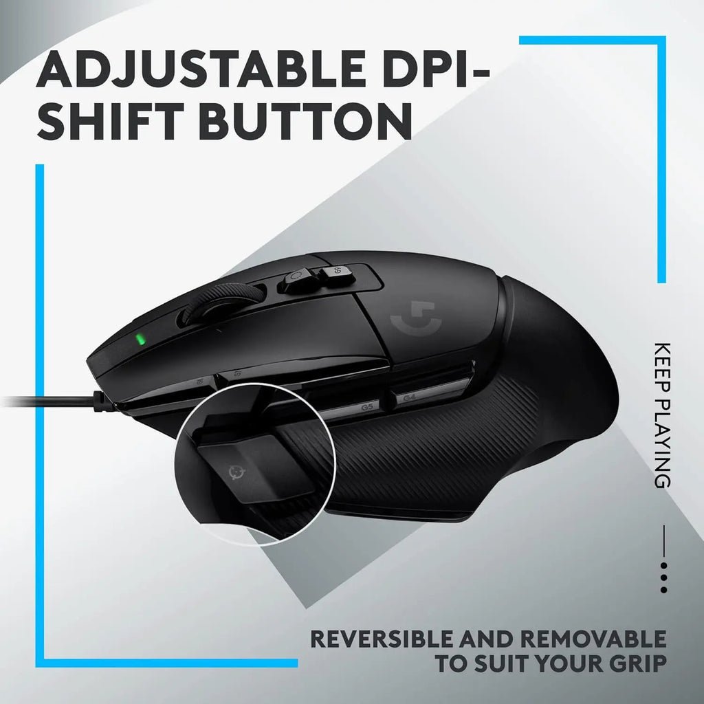 Premium Lightspeed Wireless Gaming Mouse - HERO 25K Sensor & Hybrid Switches