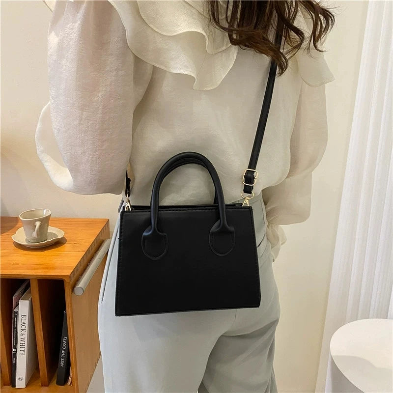 Elegant Mini Crossbody Bag - Chic Top Handle Design