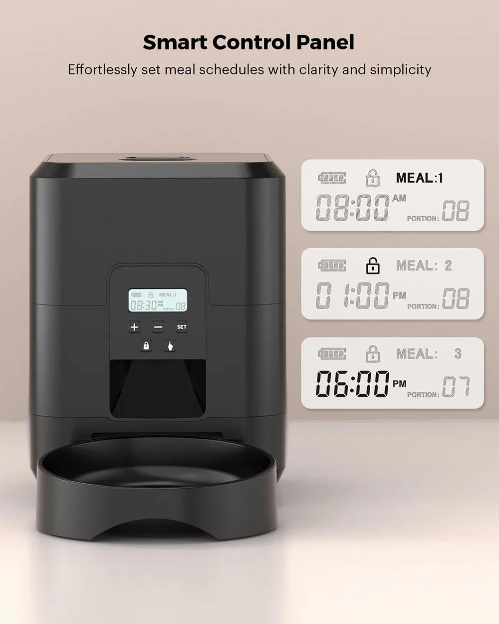Premium Smart Pet Feeder - Automatic 2L Dispenser