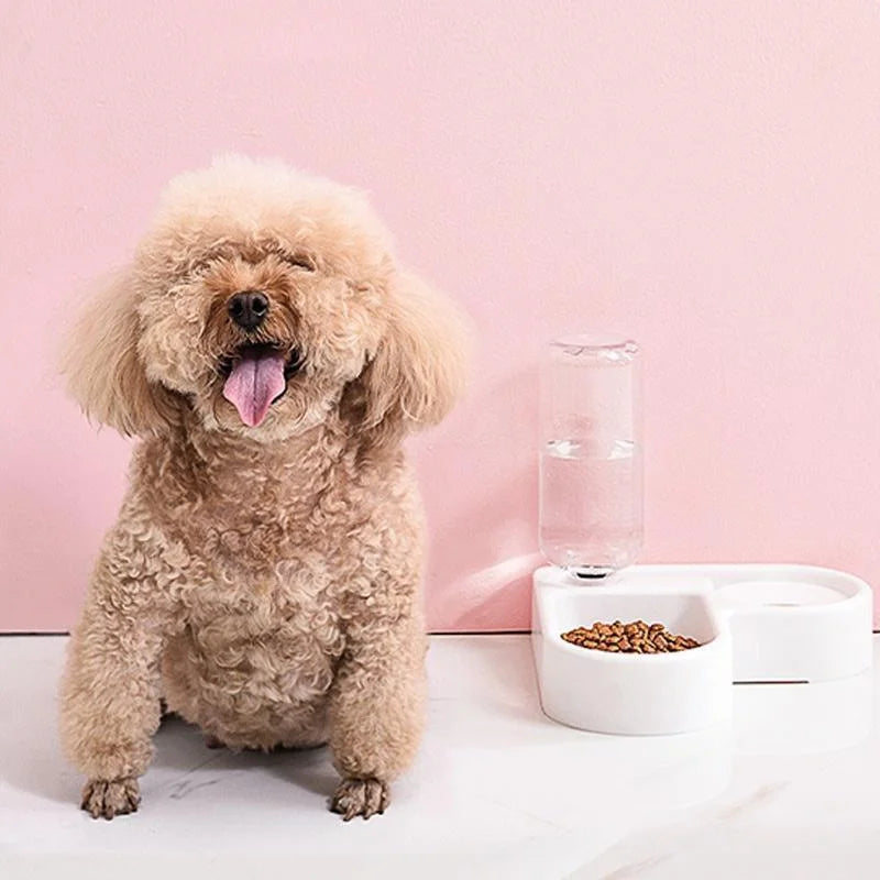 Premium Automatic Pet Feeder - Portable Cat & Dog Bowl
