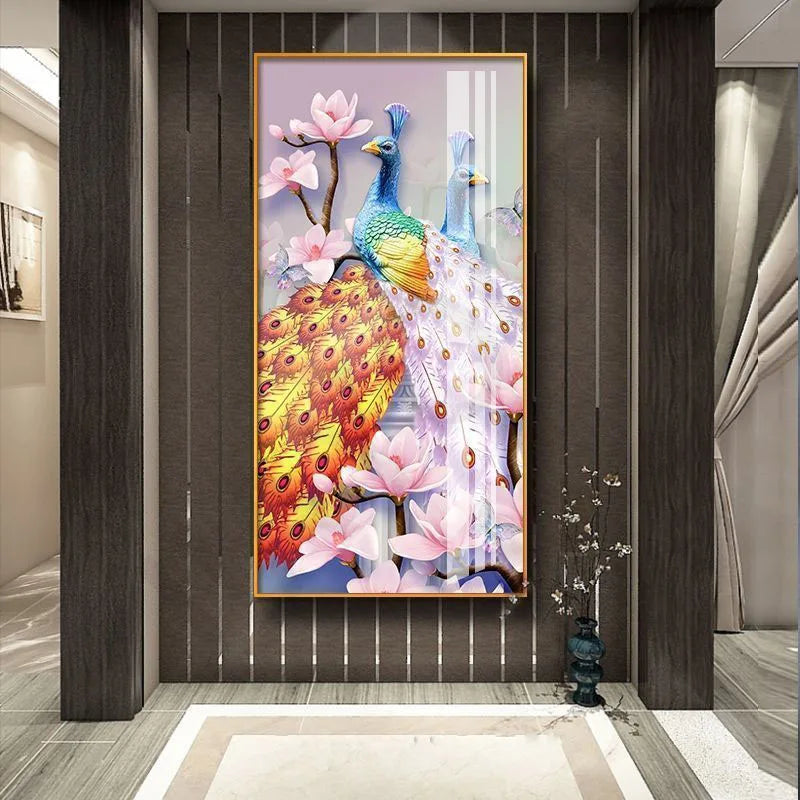 Luxury European LED Wall Painting - Illuminated Art Decor