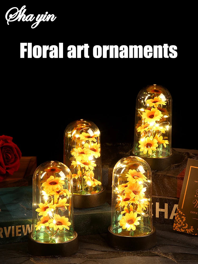 Elegant Eternal Sunflower Gift - Timeless Plastic Bloom