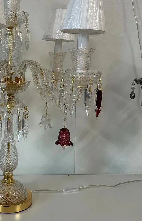 Elegant Luxury Crystal Table Lamp - Modern K9 Design