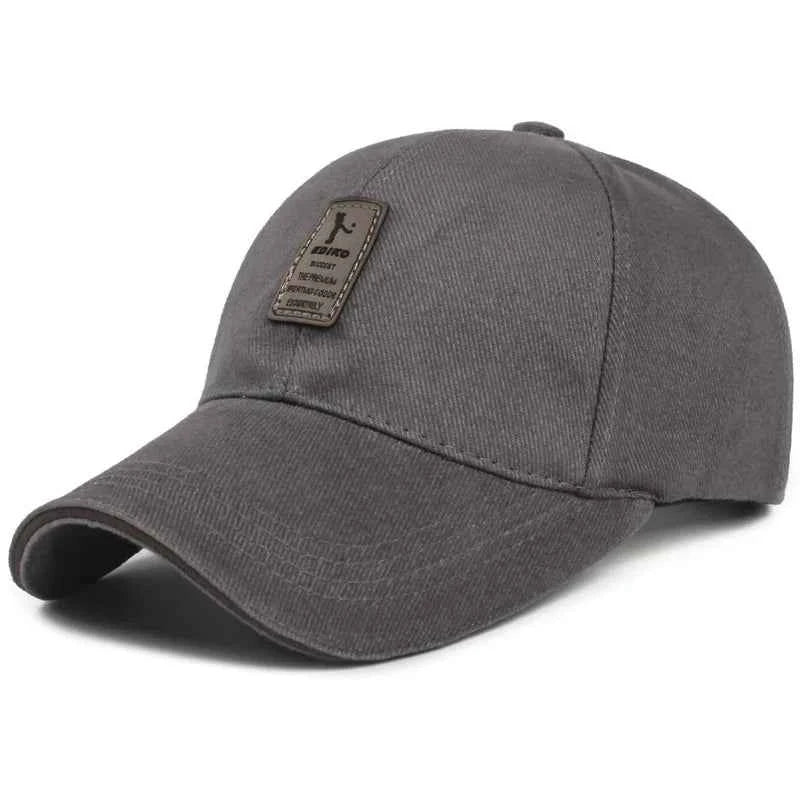 Premium Structured Baseball Cap - Solid Snapback Sunhat