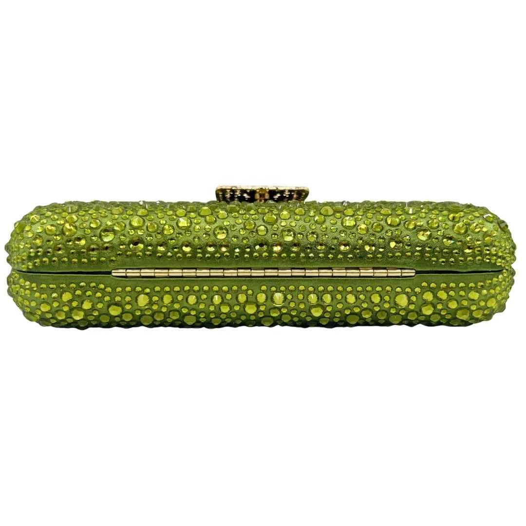 Elegant Crystal Evening Bag - Sparkling Diamond Clutch