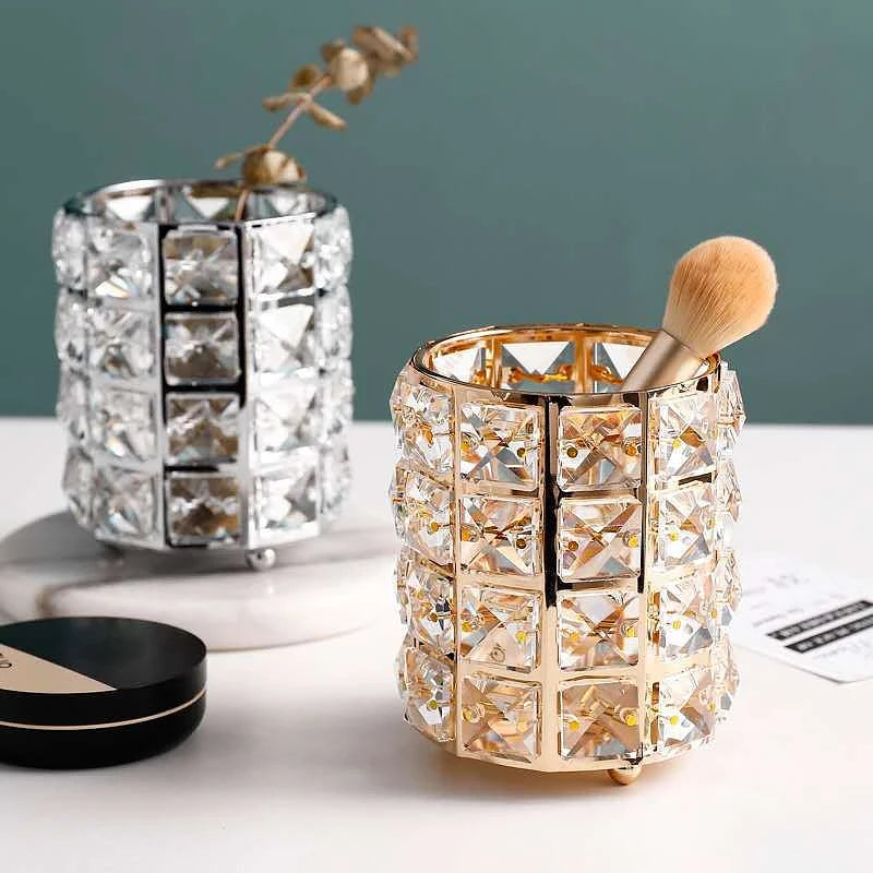 Elegant Luxury Crystal Tissue Box for Tabletop Decor