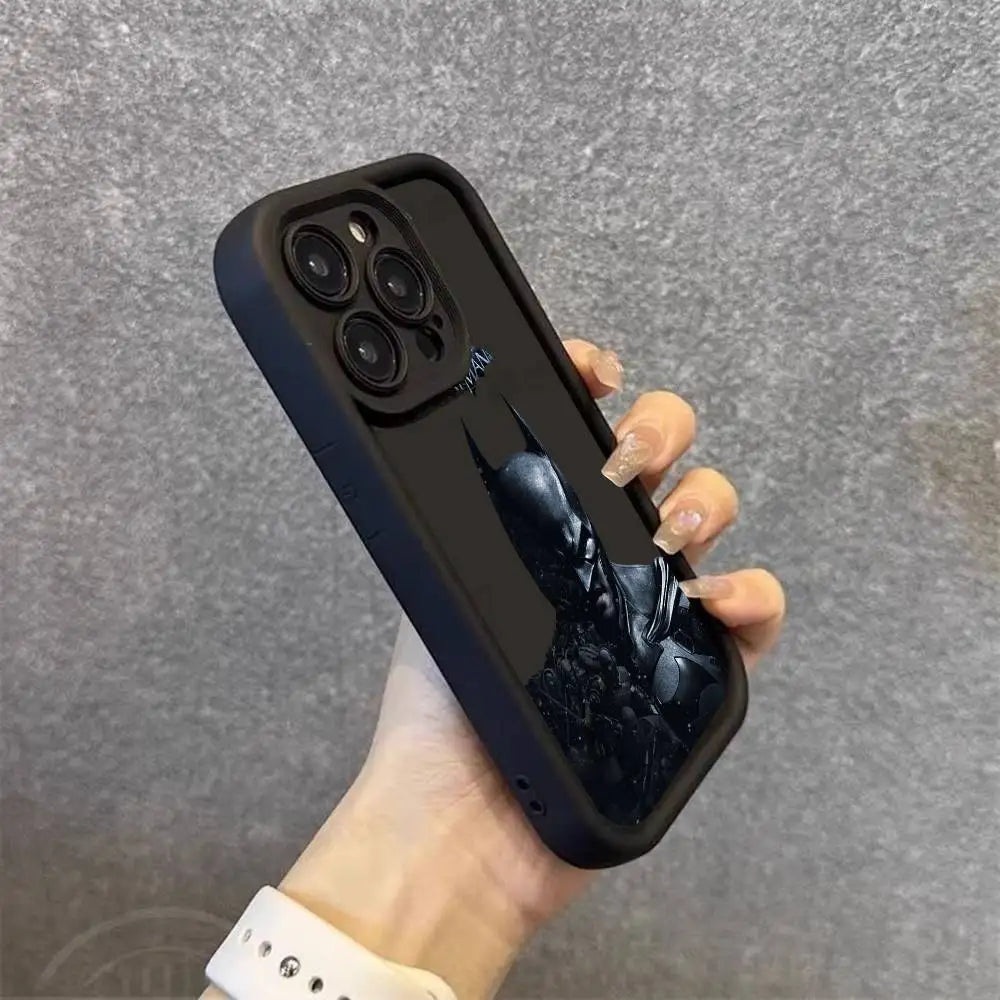 Premium Black Soft Phone Cover - Ultimate Protection