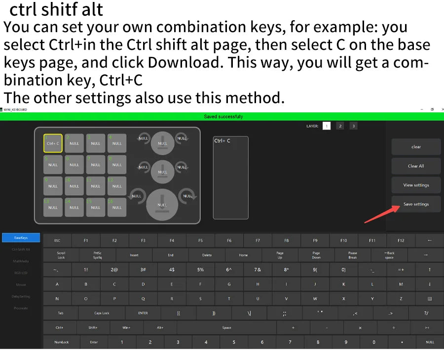 Premium Programmable Macro Keypad - 16 Keys 3 Knobs Hot-Swap