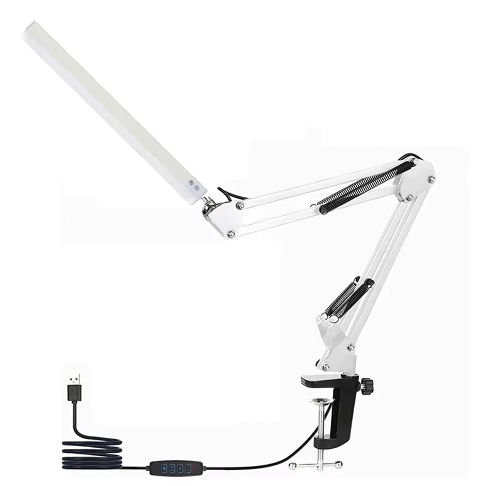 Premium LED Desk Lamp - Adjustable Angle & Eye-Caring
