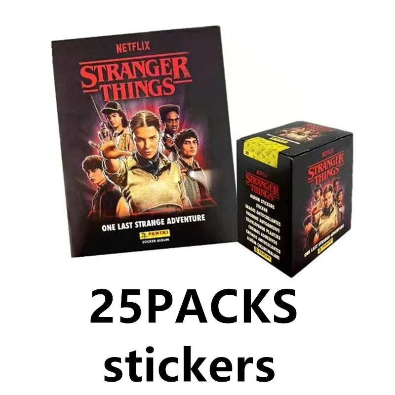 Stranger Things Collection Cards & Stickers Box - Premium Holiday Toy Gift