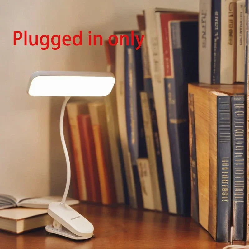 Premium LED Clip-On Desk Lamp - Eye-Care & Flexible
