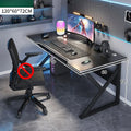 Premium Standing Computer Desk - Ergonomic Steel Frame Design