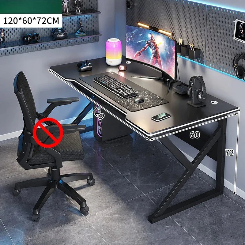 Premium Standing Computer Desk - Ergonomic Steel Frame Design
