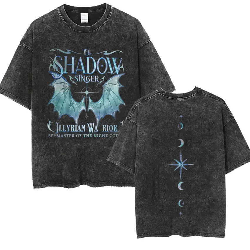Vintage Washed Acotar T-Shirt - Oversized Graphic Tee