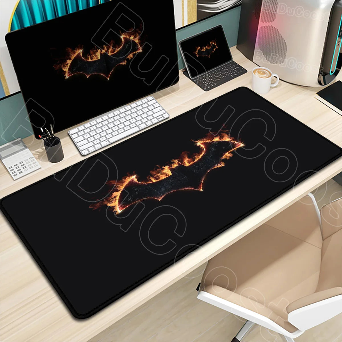 Large Gaming Mouse Pad - HD Waterproof Rubber Desk Mat