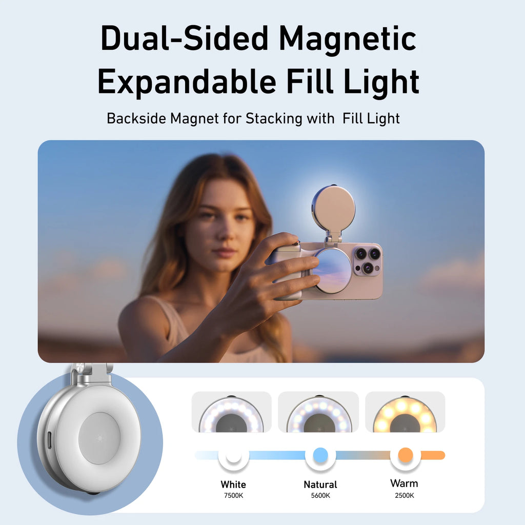 Professional Magnetic Phone Holder & Camera Grip