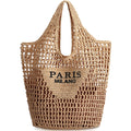 Elegant Woven Tote Bag - Handmade Summer Beach Accessory
