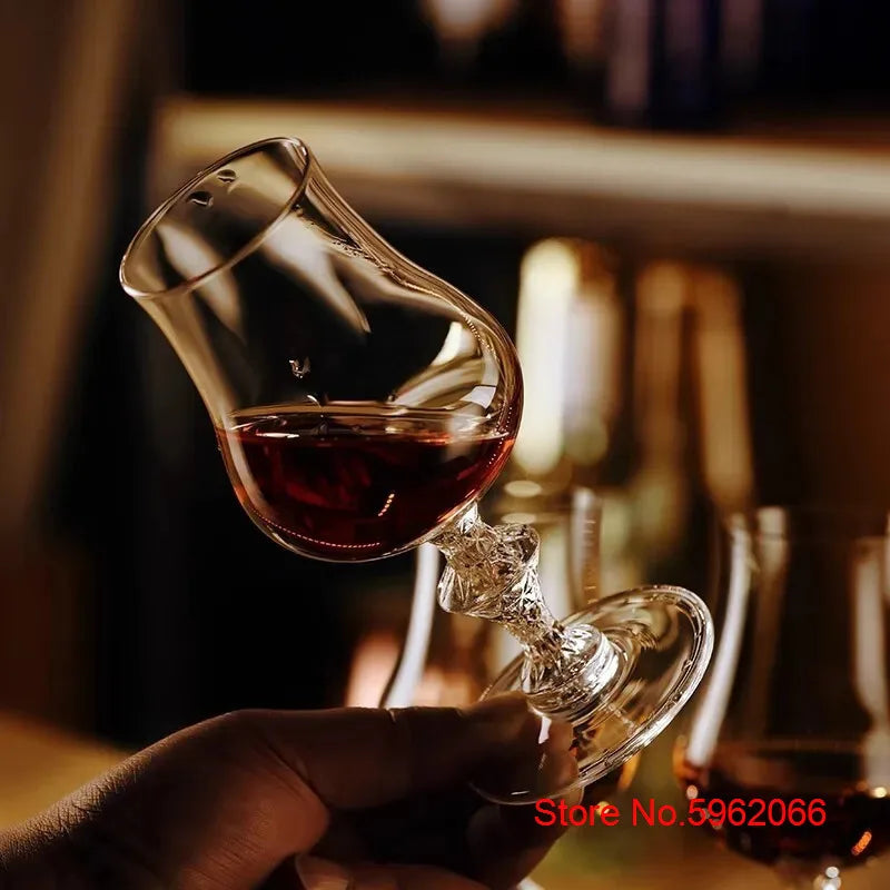 Premium Crystal Whiskey Tasting Glass - Professional Snifter