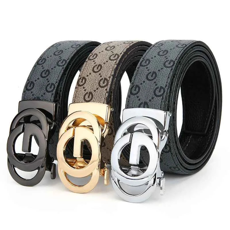 Premium Genuine Leather Men's Belt - Versatile Casual Design