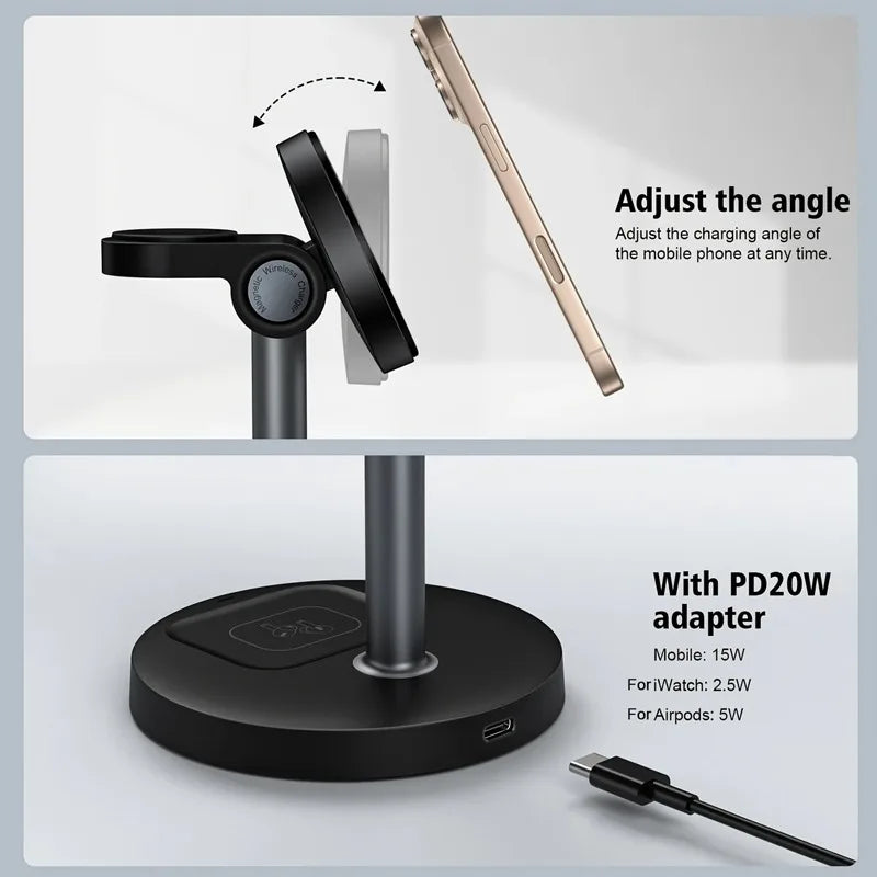 Premium Magnetic Wireless Charger Stand