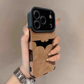 Luxury Leather Lambskin Shockproof Phone Case