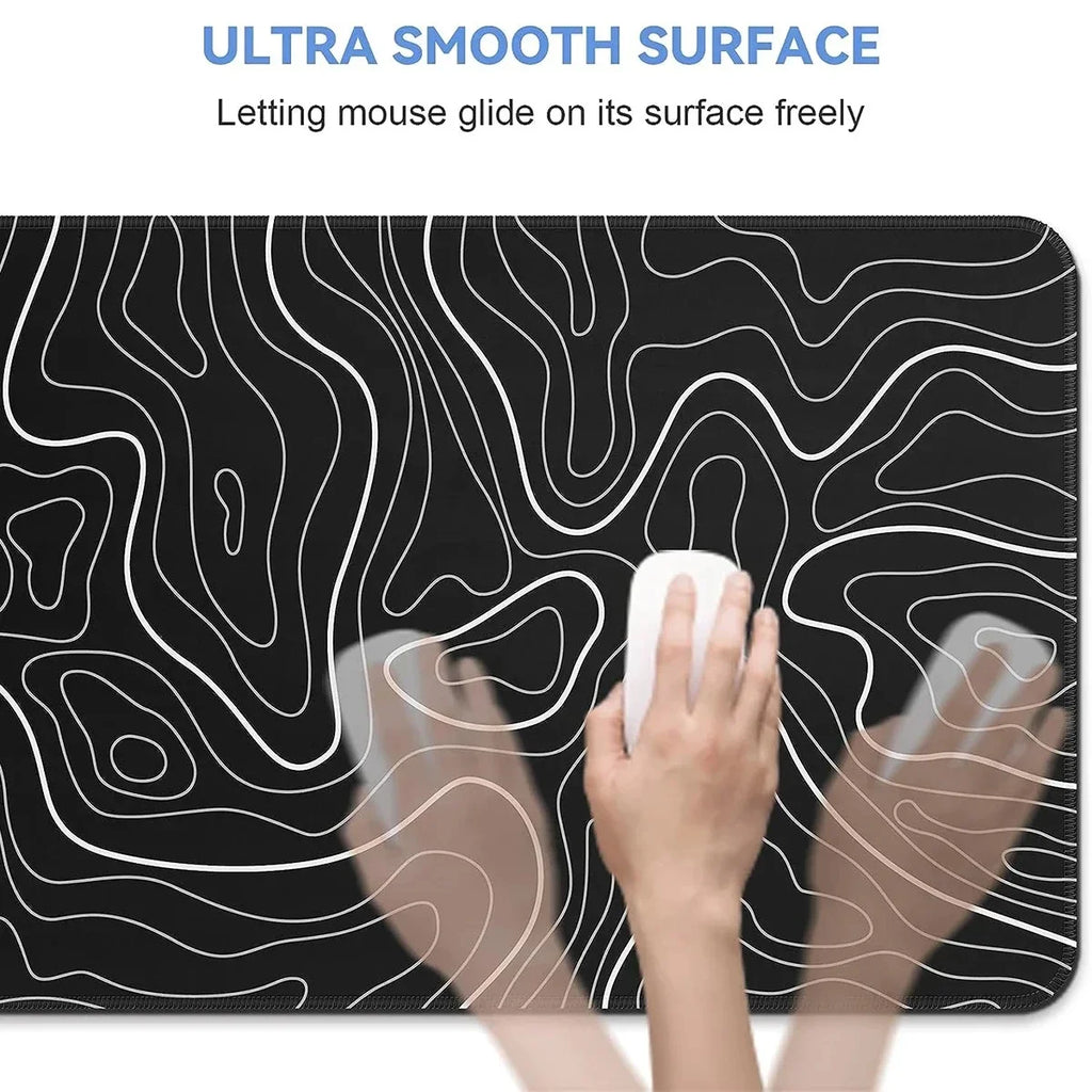Premium Waterproof Leather Mouse Pad - Large Desk Mat