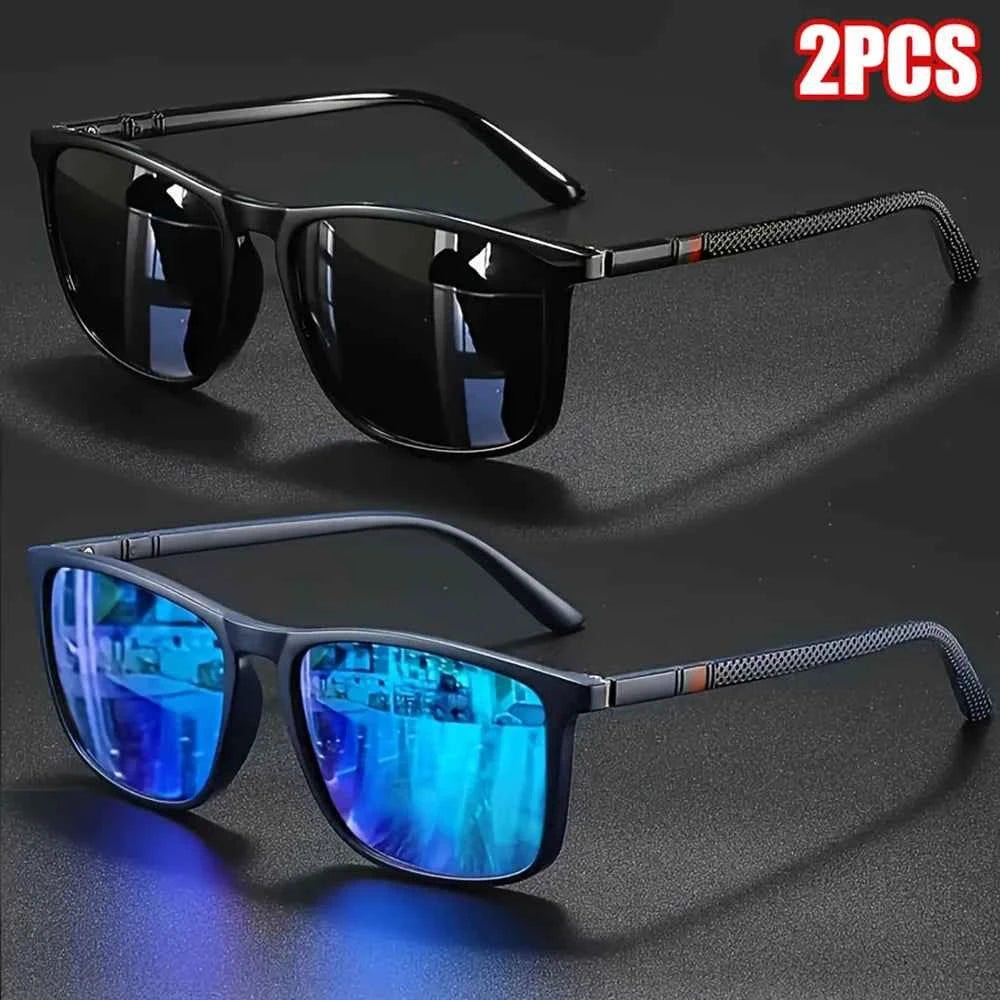 Vintage Polarized Cycling Sunglasses - UV400 Protection