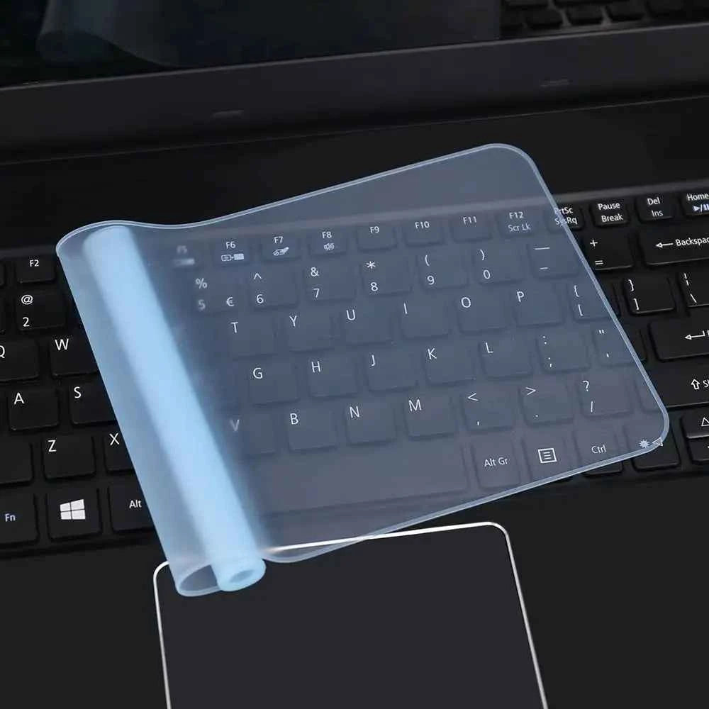 Universal Clear Keyboard Cover For 12-17 in  Laptop Notebook Numeric Keyboard Ultra Thin Silicone Dustproof Keyboards Protector