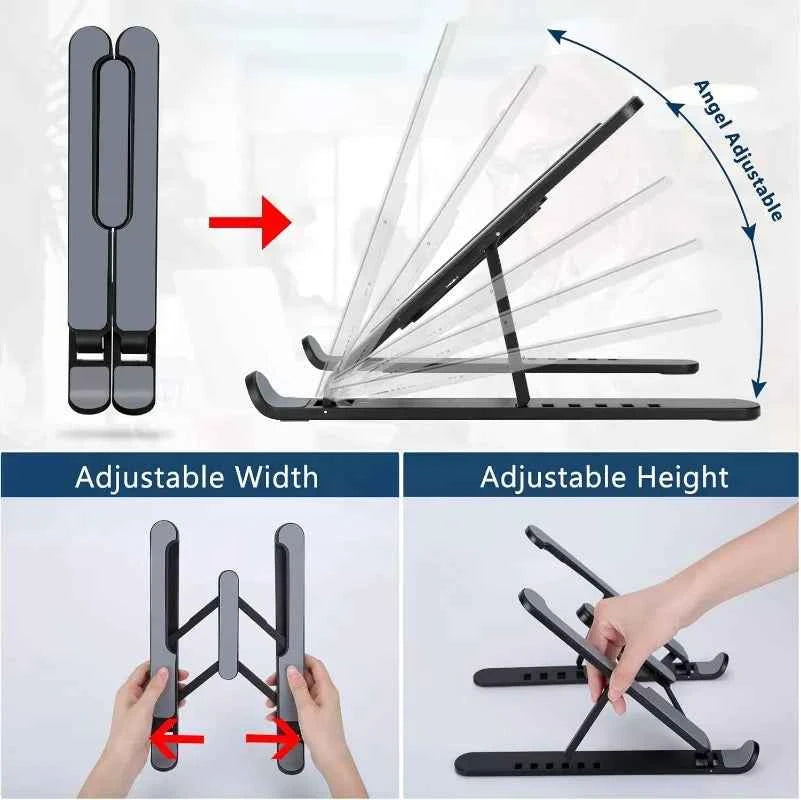 Foldable Laptop Stand Portable Notebook Support Base Holder