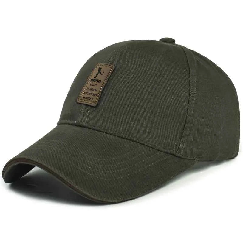 Premium Structured Baseball Cap - Solid Snapback Sunhat