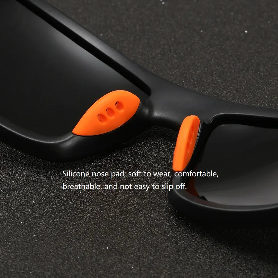 Vintage Fashion Sport Sunglasses Men Women Fishing Running Cycling Mountaineering Sun Glasses Unisex Eyewear - Tulique