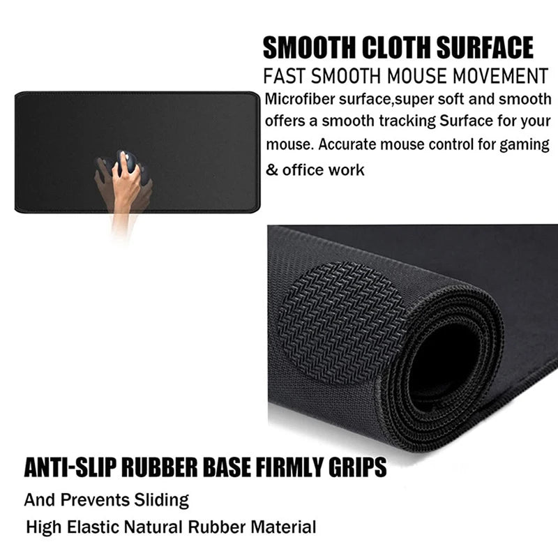 Premium XXL Gaming Desk Mat - Smooth Surface & Non-Slip Base