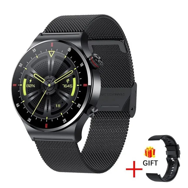 Luxury QW33 Smart Watch - NFC & Bluetooth Calling