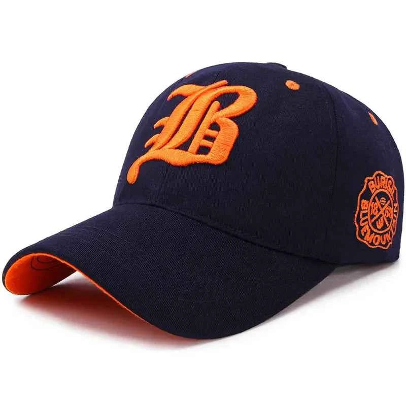 Premium Cotton Baseball Cap - Embroidered Snapback