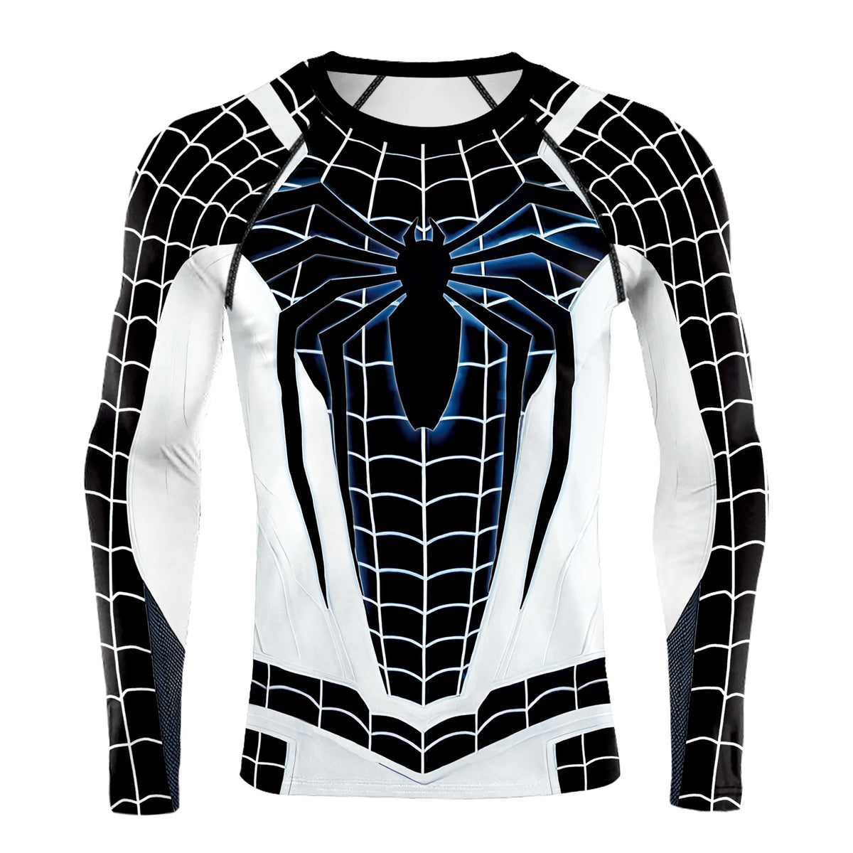 Premium Spider Compression Shirt - Long Sleeve Superhero Tee