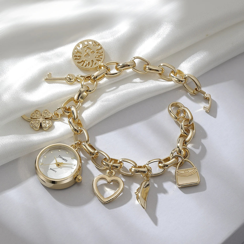 Elegant Casual Luxury Bracelet Watch - Quartz Movement
