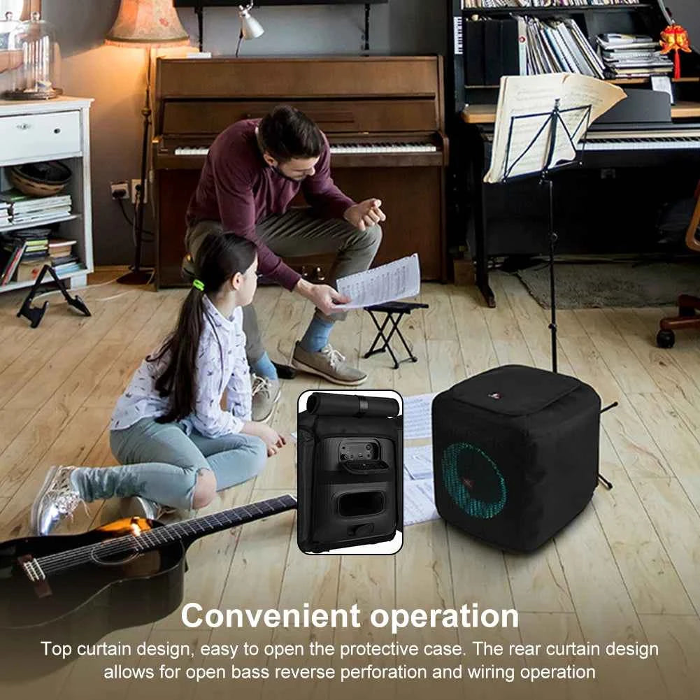 Premium Speaker Dust Cover - Protective Nylon Audio Sleeve