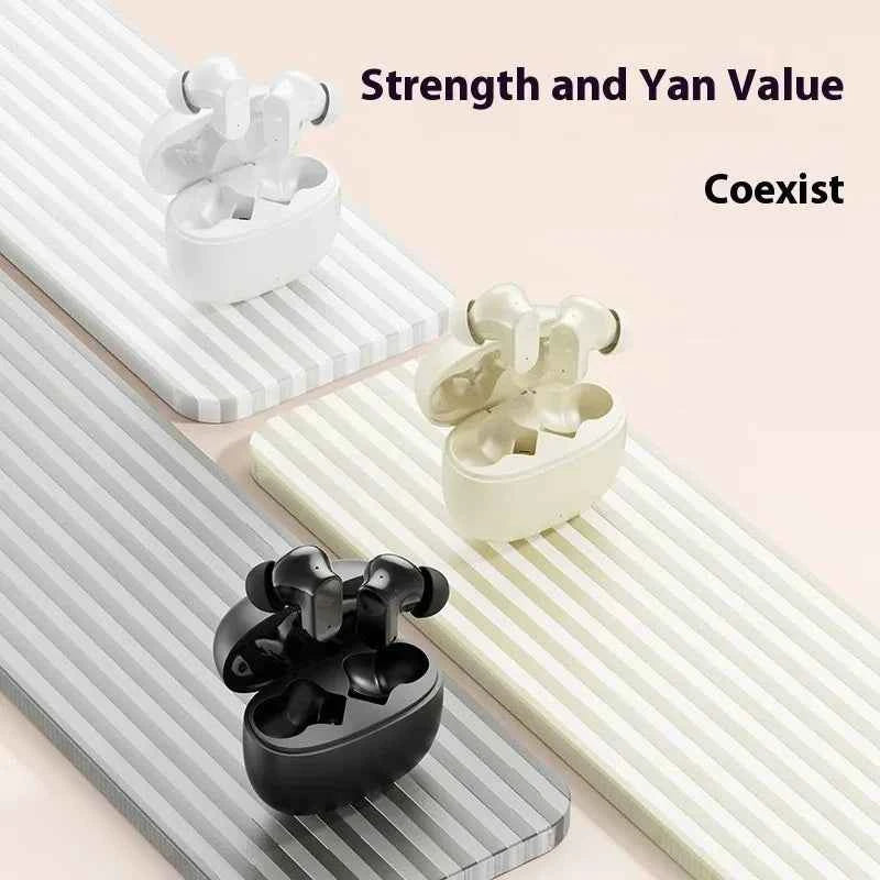 Ergonomic Comfort Wearing In-Ear Headphones Waterproof with Improved Sound Quality Ideal for Outdoor Sports and Daily Commute