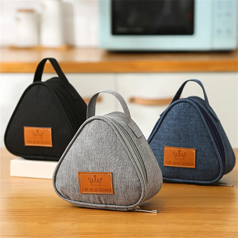Mini Insulated Lunch Bag - Portable Thermal Cooler Tote for Bento Boxes, Rice Balls, Snacks & Student Lunches - Tulique